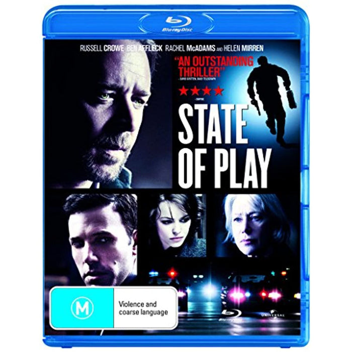 State of Play - Russell Crow, Helen Mirren (2009) [Blu-ray] [Region B] - Like New - Attic Discovery Shop