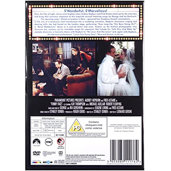 NEW Sealed - Funny Face [Region 2] - Attic Discovery Shop