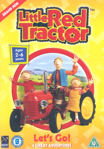 Little Red Tractor: Let's Go [DVD] [Region 2] - Like New - Attic Discovery Shop