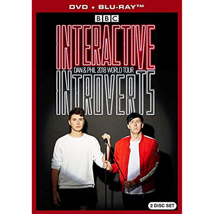 Dan & Phil 2018 World Tour Interactive Introverts Blu-ray + DVD Region Free - New Sealed - Attic Discovery Shop