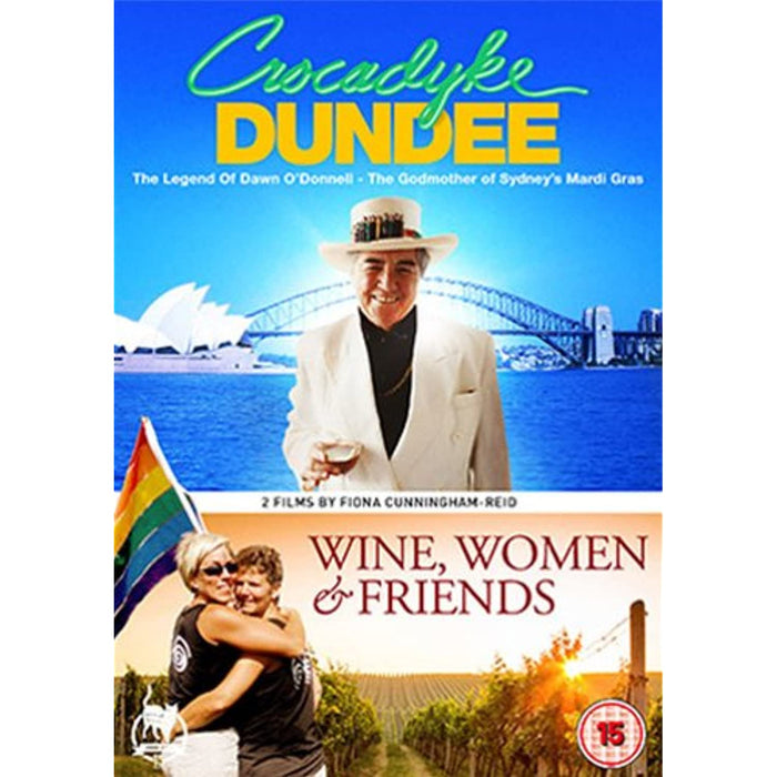 Croc A Dyke Dundee / Wine Women & Friends Documentary [DVD] [Reg 2] - New Sealed - Attic Discovery Shop