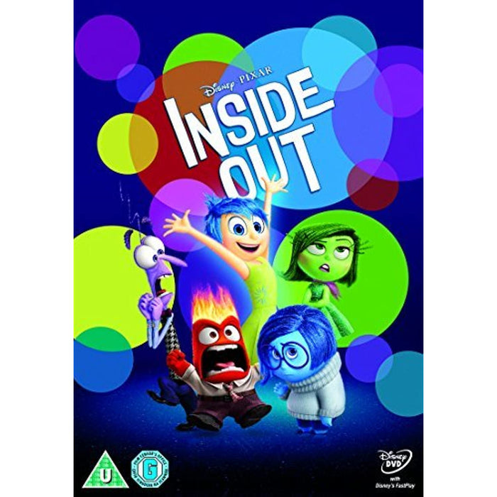 Inside Out [DVD] [Region 2] (Disney Pixar Film) - New Sealed - Attic Discovery Shop