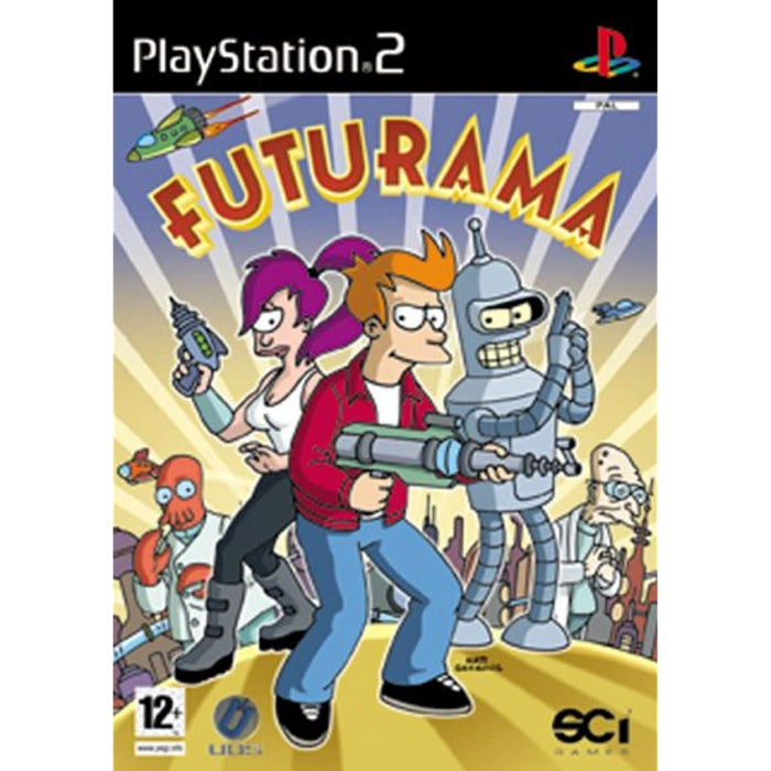 Futurama (PS2 PlayStation 2 Game) [PAL] - Very Good - Attic Discovery Shop