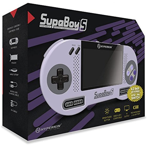 Hyperkin Supaboy S Handheld Console (PAL & NTSC) Rare Games Console [VGC] - Very Good - Attic Discovery Shop