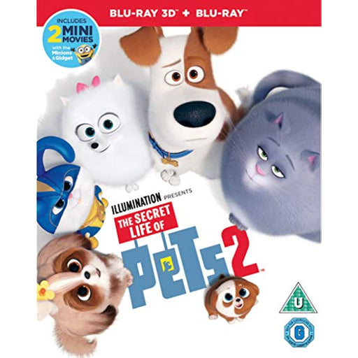 The Secret Life of Pets 2 (3D + 2D) [Blu-ray] [2019] [Region Free] - Like New - Attic Discovery Shop