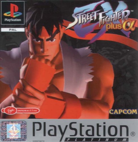 Street Fighter EX Plus Alpha - Platinum Rare PS1 PlayStation 1 Game - Very Good - Attic Discovery Shop