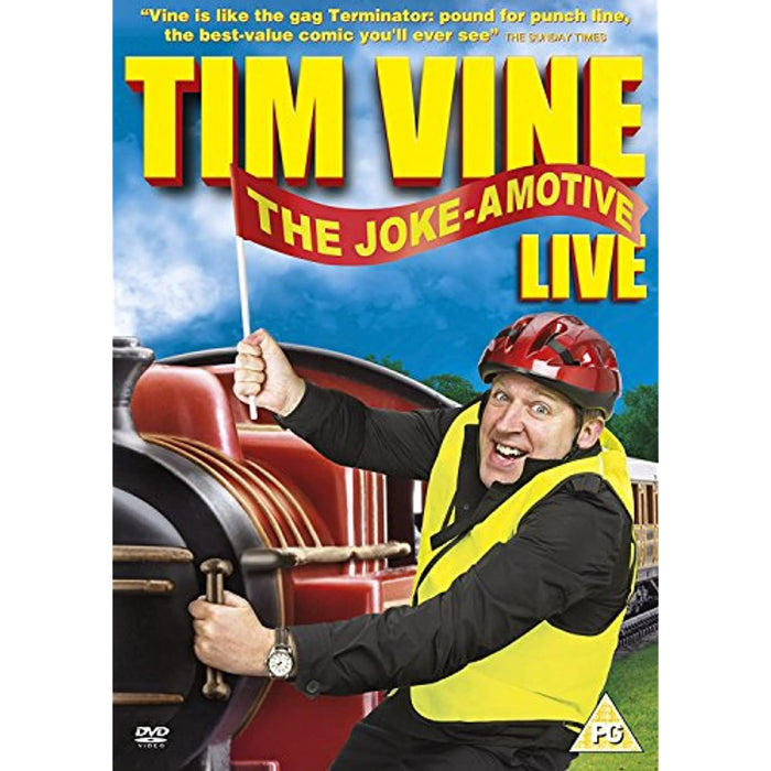 Tim Vine - The Jokeamotive LIVE [DVD] [Region 2] - New Sealed - Attic Discovery Shop