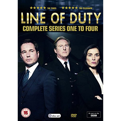 Line of Duty - Series 1-4 [DVD Box Set] [Region 2] - (New, Torn Seal) - Like New - Attic Discovery Shop