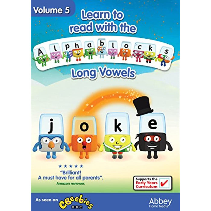 Learn To Read With The Alphablocks - Long Vowels Volume 5 [DVD] [Region 2] - Very Good - Attic Discovery Shop