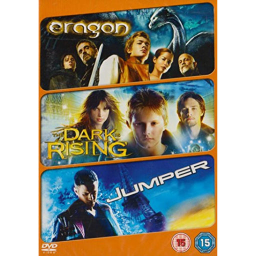 Eragon / The Dark Is Rising / Jumper 3 Film Pack [DVD] [Region 2] - New Sealed - Like New - Attic Discovery Shop