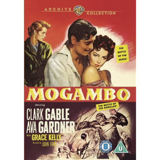 Mogambo [DVD] [1953] [Region 2] (Warner Brothers Archive Collection) - Like New - Attic Discovery Shop