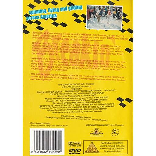 Breakin' aka Breakdance - The Movie Rare DVD [Region Free] Christopher McDonald - Very Good - Attic Discovery Shop