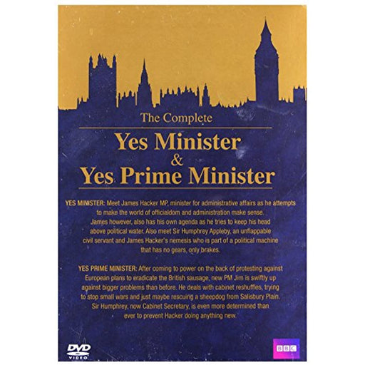 Yes and Prime Minister Complete Collection [DVD Boxset] R2+R4 - (New, Torn Seal) - Like New - Attic Discovery Shop