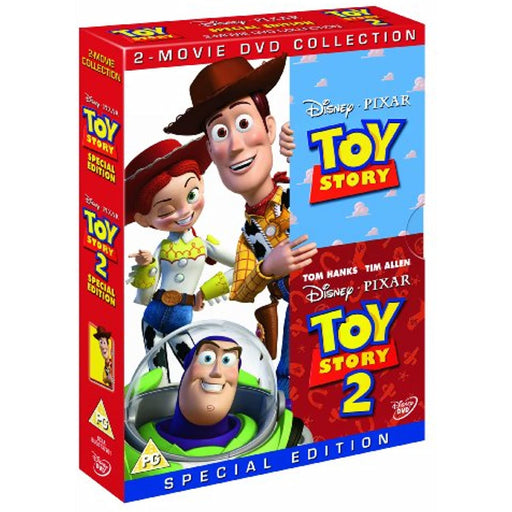Toy Story 1 / Toy Story 2 Special Edition 2 Movie [DVD] [Region 2] - New Sealed - Attic Discovery Shop