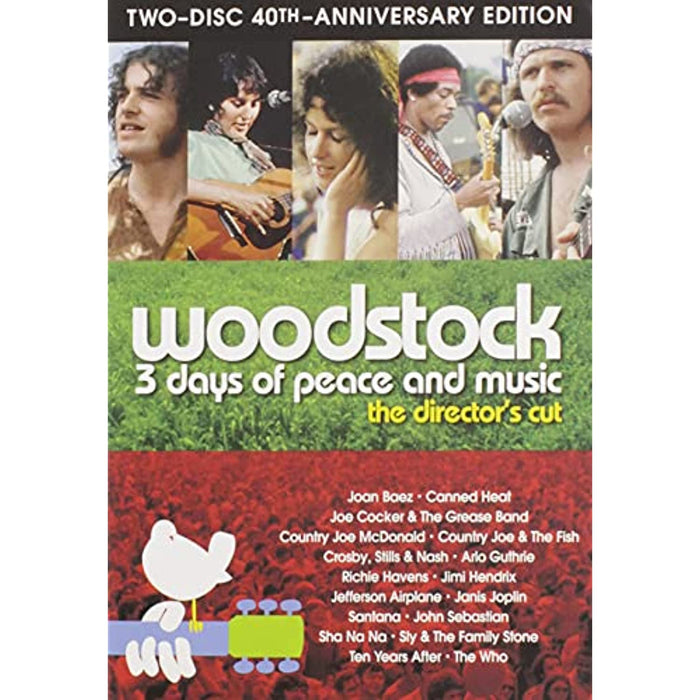 Woodstock: 3 Days of Peace & Music [DVD] [Reg 1] [US Import] [NTSC] - New Sealed - Attic Discovery Shop