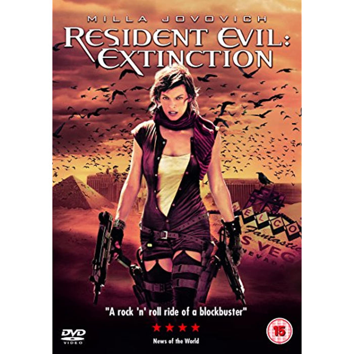 Resident Evil: Extinction [DVD] [Region 2] - New Sealed - Attic Discovery Shop