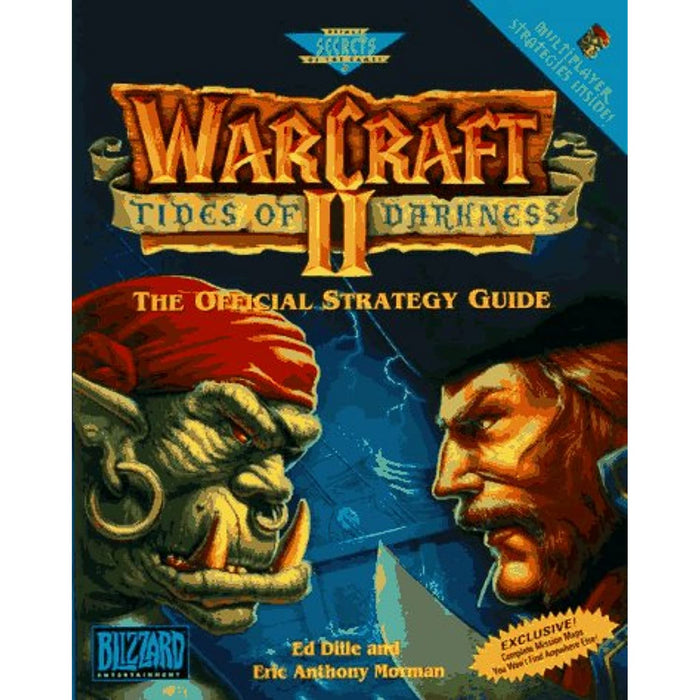 Warcraft II: Tides of Darkness Official Strategy Guide (Secrets) Paperback Book - Acceptable - Attic Discovery Shop