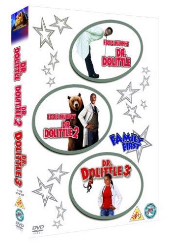 Dr. Dolittle 1 / 2 / 3 Film Collection [DVD Box Set] [Region 2] - New Sealed - Attic Discovery Shop