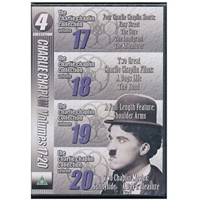 Charlie Chaplin Collection - Vol. 17 - 20 [DVD] [Region Free] - New Sealed - Attic Discovery Shop