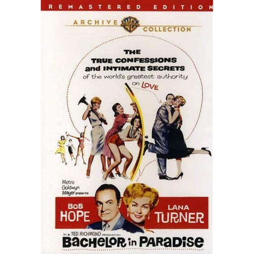 Bachelor in Paradise, Bob Hope [DVD] 1961 Region 1 US Import, Archive Collection - Very Good - Very Good - Attic Discovery Shop