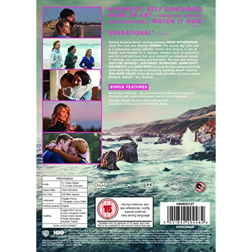 Big Little Lies: Season 1 [DVD] [2017] [Region 2] (The Complete First Series) - Like New - Attic Discovery Shop