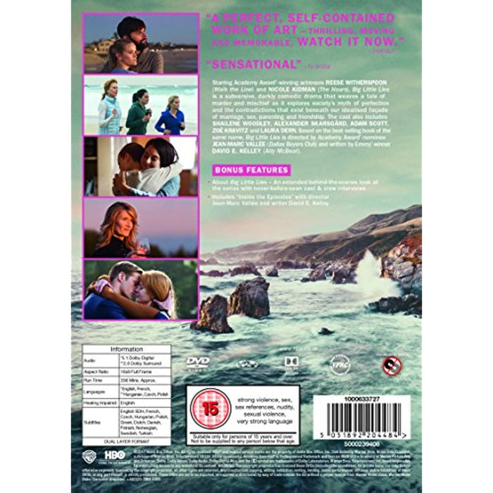 Big Little Lies: Season 1 [DVD] [2017] [Region 2] (The Complete First Series) - Like New - Attic Discovery Shop