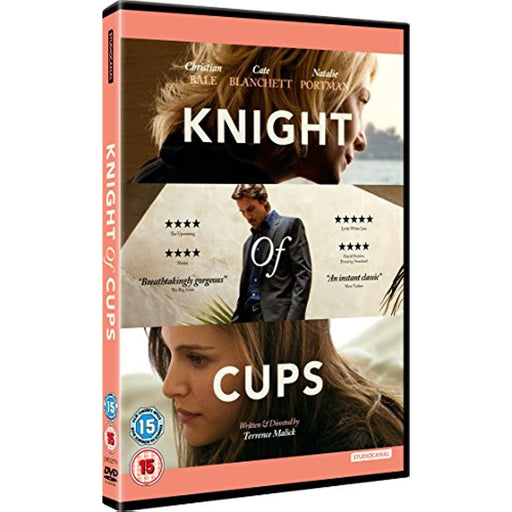 Knight of Cups DVD [Region 2] 2016 Christian Bale, Natalie Portman - New Sealed - Attic Discovery Shop