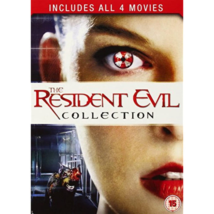 Resident Evil 1-4 Collection (1, 2, 3, 4) [DVD] [2011] [Region 2] - Like New - Attic Discovery Shop