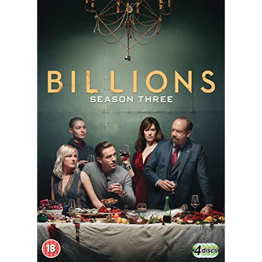 Billions - Season Three / The Complete 3rd / Series 3 [DVD] (4 Discs) [Region 2] - Very Good - Attic Discovery Shop