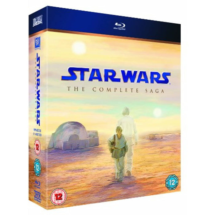 Star Wars: The Complete Saga [Blu-ray Box Set] [2011] [Region Free] - Very Good - Attic Discovery Shop