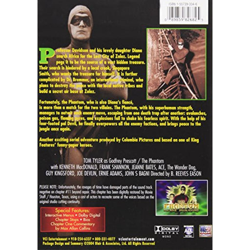 The Phantom [DVD] [2001] [Rare US Import] [Region Free] [NTSC] - Very Good - Attic Discovery Shop