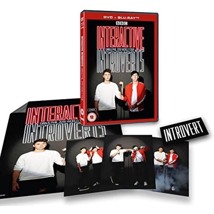 Dan and Phil Interactive Introverts [DVD + Blu-Ray] [Region Free] - New Sealed - Attic Discovery Shop
