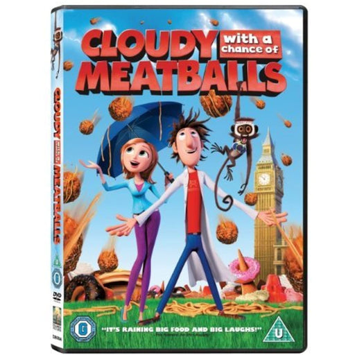 Cloudy With A Chance of Meatballs [DVD] [Region 2] - Like New - Attic Discovery Shop