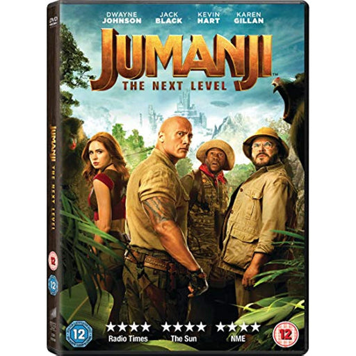 Jumanji: The Next Level [DVD] [2019] [2020] [Region 2] (Jack Black) - New Sealed - Attic Discovery Shop