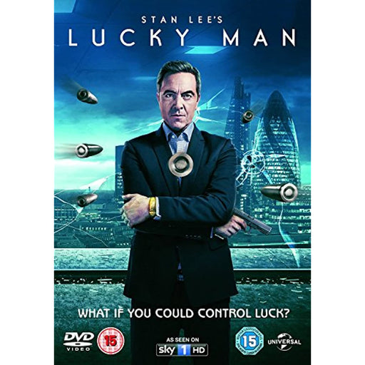 Stan Lee's Lucky Man - Series 1 [DVD] [2016] - [Region 2, 4] (New, Torn Seal) - Like New - Like New - Attic Discovery Shop