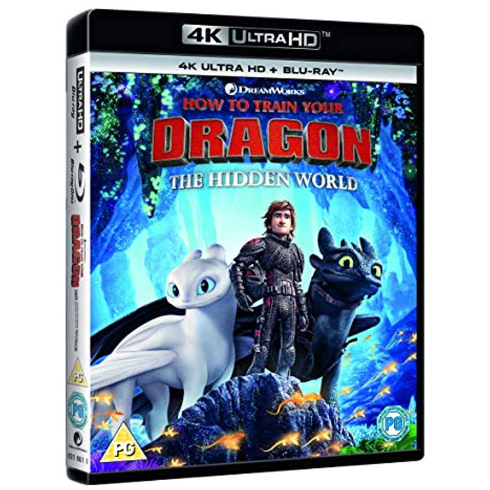 How to Train Your Dragon - The Hidden World (4K Ultra HD + Blu-ray) Region Free - Like New - Attic Discovery Shop