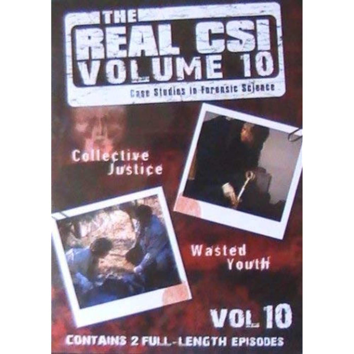The Real CSI Volume 10 Collective Justice & Wasted Youth [Region 2] - New Sealed - Attic Discovery Shop