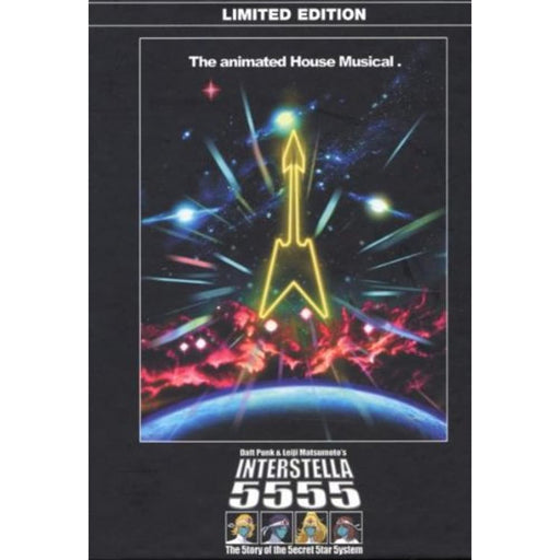 Daft Punk Interstella 5555 Limited Edition Animated Musical Rare DVD ALL Region - Good - Attic Discovery Shop
