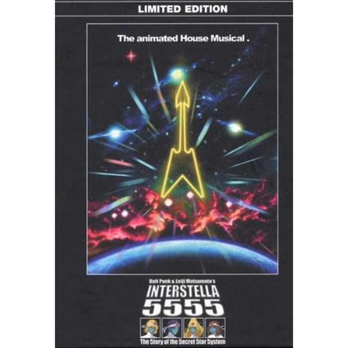 Daft Punk Interstella 5555 Limited Edition Animated Musical Rare DVD ALL Region - Good - Attic Discovery Shop