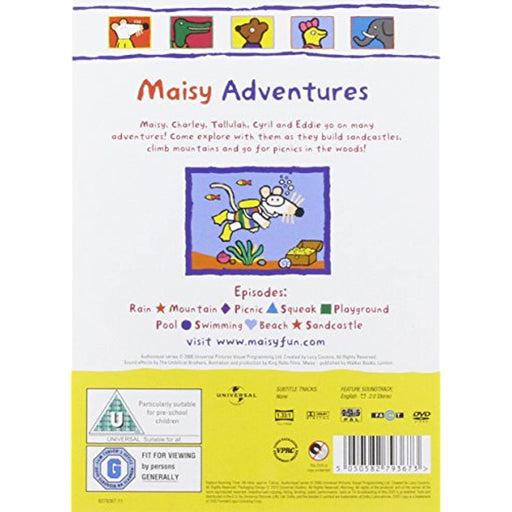 Maisy: Volume 6 - Adventure [DVD] [Region 2, 4, 5] - Very Good - Attic Discovery Shop