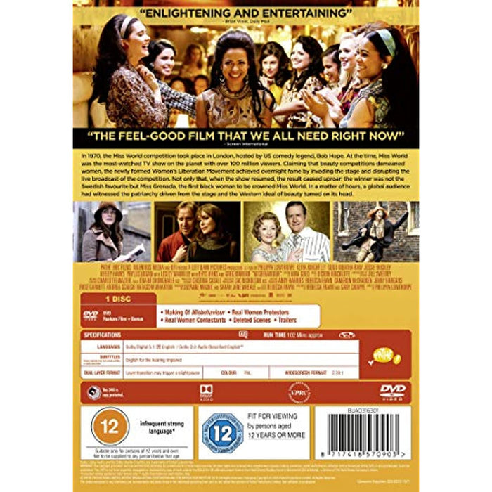 Misbehaviour [DVD] [2020] [Region 2] - New Sealed - Attic Discovery Shop