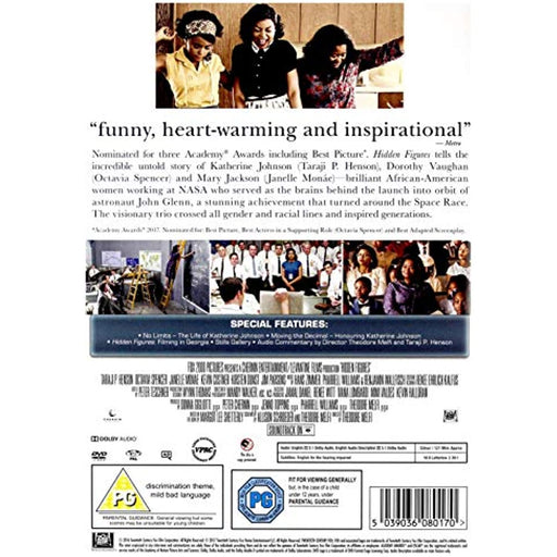Hidden Figures [DVD] [2017] [Region 2] - Like New - Attic Discovery Shop