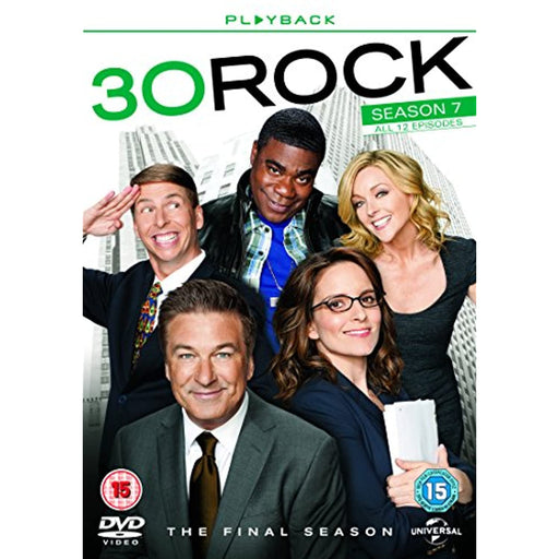 30 Rock Season 7 Complete Seventh Series [DVD] [Region 2] - New Sealed - Attic Discovery Shop