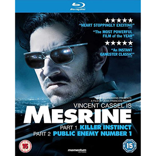 Mesrine - Parts 1 & 2 [Blu-ray] [2009] [Region B] - Like New - Attic Discovery Shop