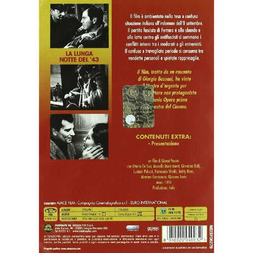 La Lunga Notte Del '43 1943 [Rare Italian Import] [DVD] [1960] [Region 2] 1960s - Very Good - Attic Discovery Shop