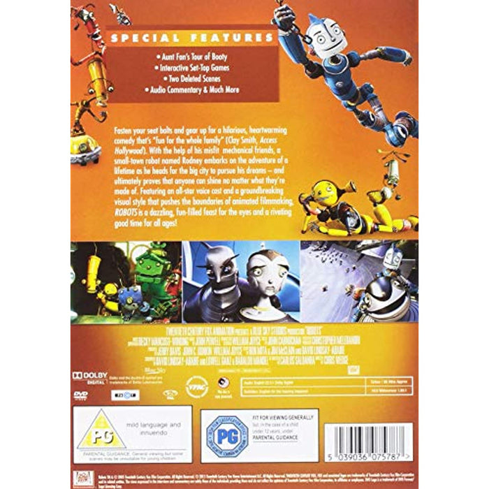 Robots - Family Icons [DVD] [2019] [Region 2] - New Sealed - Attic Discovery Shop