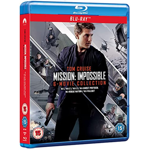 Mission: Impossible 6-Movie Collection (Blu-ray +Bonus Disc) 2018 [Region Free] - Good - Attic Discovery Shop