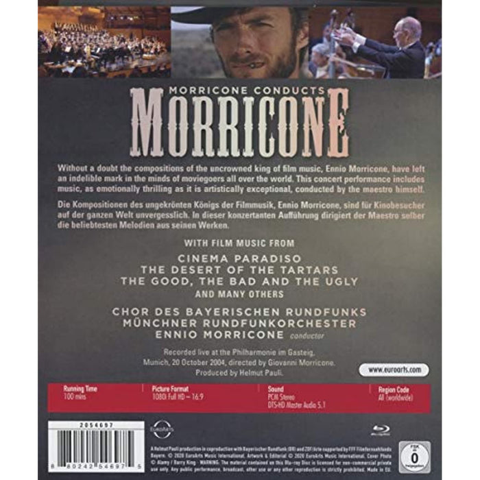 Morricone conducts Morricone [Rare Blu-ray] [2021] [Region Free] - Like New - Attic Discovery Shop