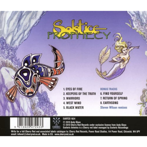 Solstice Prophecy [Rare CD Album] - Very Good - Attic Discovery Shop