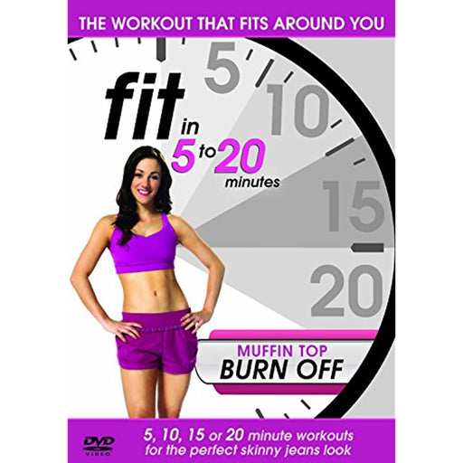 Fit in 5 to 20 Minutes Muffin Top Burn Off [DVD] [Region 2, 4] Exercise Fitness - Like New - Attic Discovery Shop